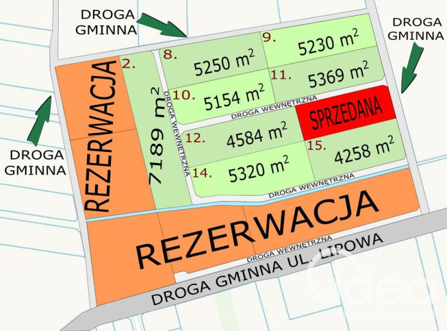 Działka Sprzedaż Lubczyna 2
