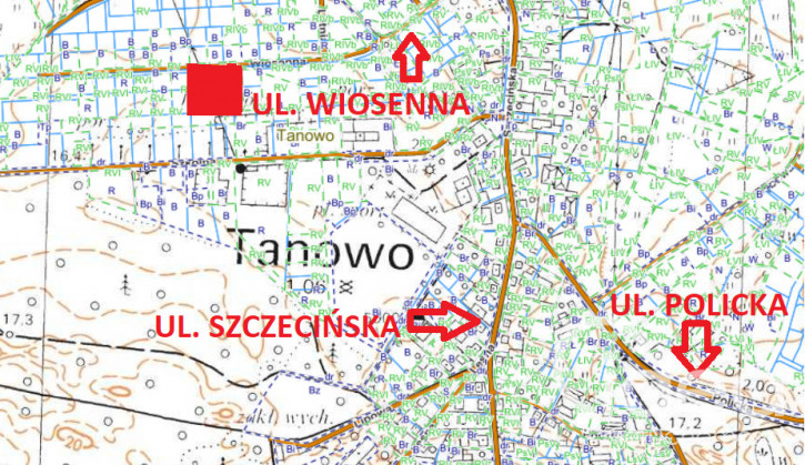 Działka Sprzedaż Tanowo 2