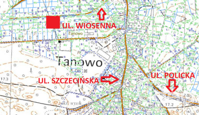Działka Sprzedaż Tanowo
