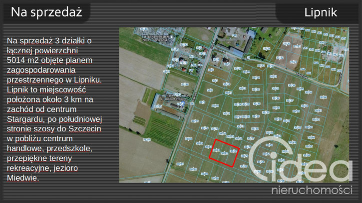 Działka Sprzedaż Lipnik 1