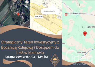 Działka Sprzedaż Kozłów