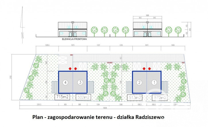 Działka Sprzedaż Radziszewo Liliowa 2