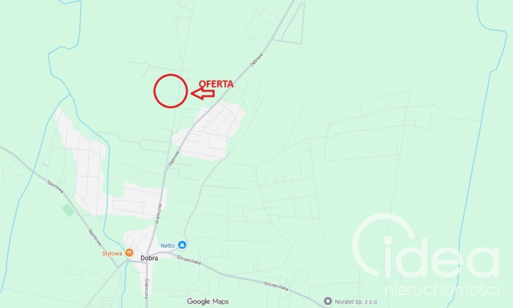 Działka Sprzedaż Dobra Graniczna 8