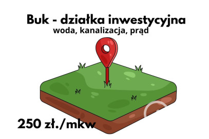 Działka Sprzedaż Buk