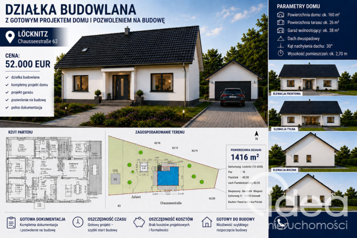 Działka Sprzedaż Löcknitz, Löcknitz-Penkun, Vorpommern-Greifswald, Meklemburgia-Pomorze Przednie, Niemcy 2