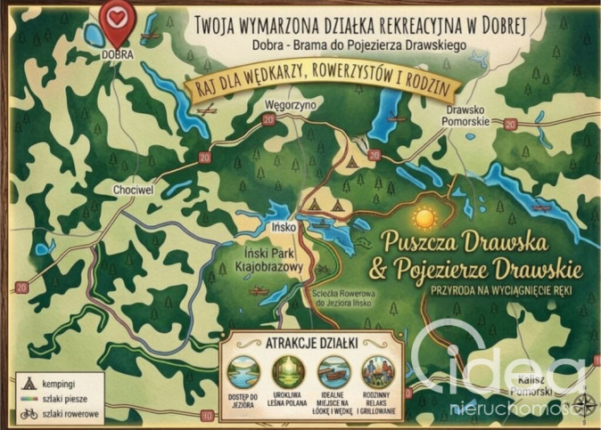 Działka Sprzedaż Dobra 1