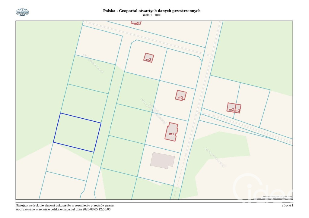Działka Sprzedaż Ładzin