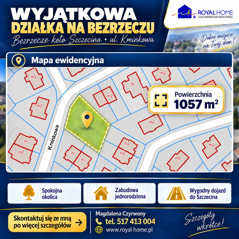 Działka Sprzedaż Bezrzecze