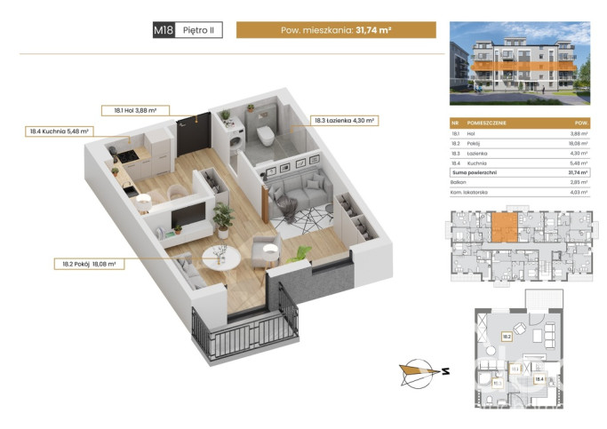 Mieszkanie Sprzedaż Szczecin Stołczyn 1