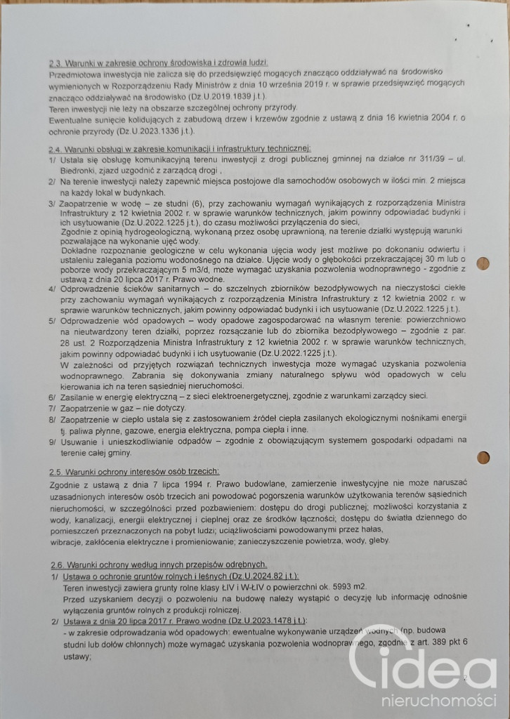 Działka Sprzedaż Dobra
