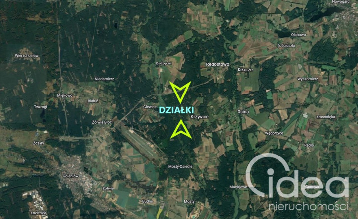 Działka Sprzedaż Krzywice 3